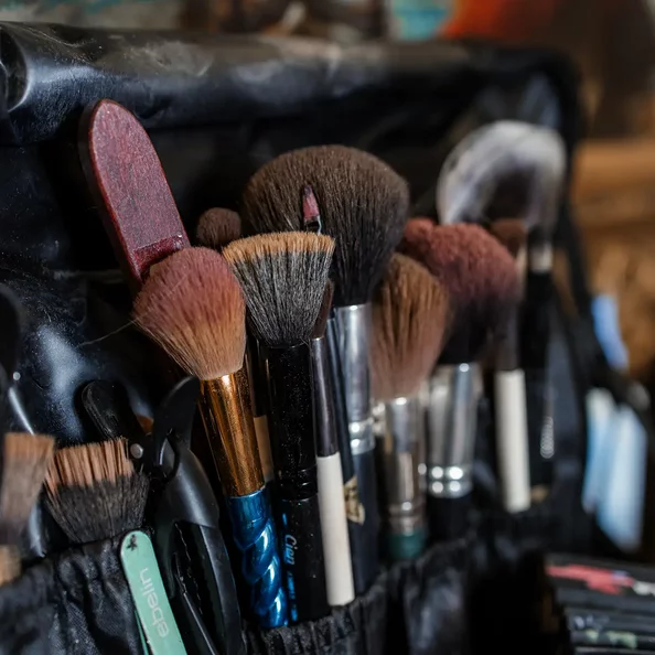 Make-up Pinsel und Schminkutensilien für das Brautstyling im SchlossFUN Seeburg