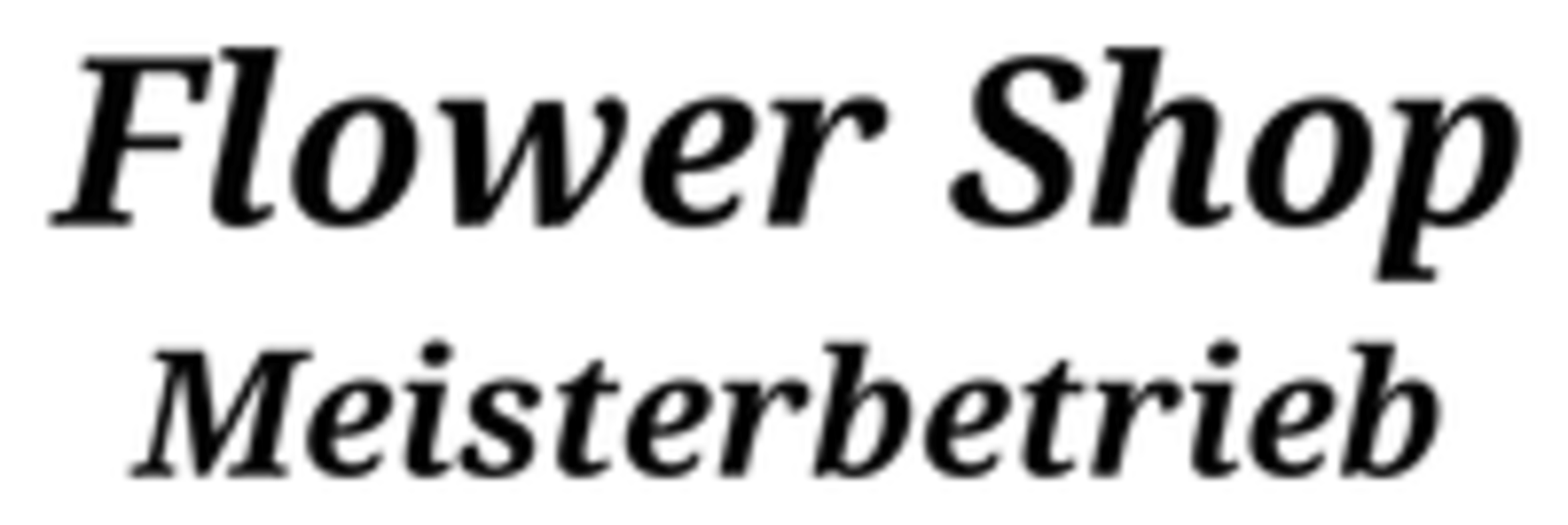 Logo Flower Shop